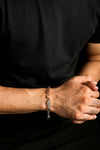 Jewelove™ Bangles & Bracelets Platinum and Rose Gold Bracelet for Men JL PTB 838