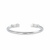 Jewelove™ Rings Women's Band only / VS GH Platinum Baguette Diamond Ring for Women JL PT 0611