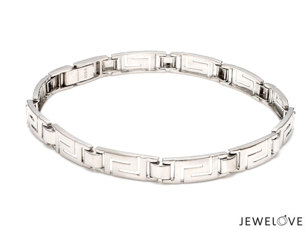 Jewelove™ Bangles & Bracelets Platinum Bracelet for Men JL PTB 1058-A