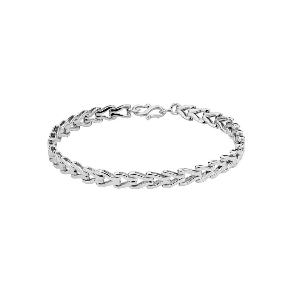 Jewelove™ Bangles & Bracelets Platinum Bracelet for Men JL PTB 699