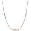 Jewelove™ Chains Platinum Chain with Pearls JL PT CH 651