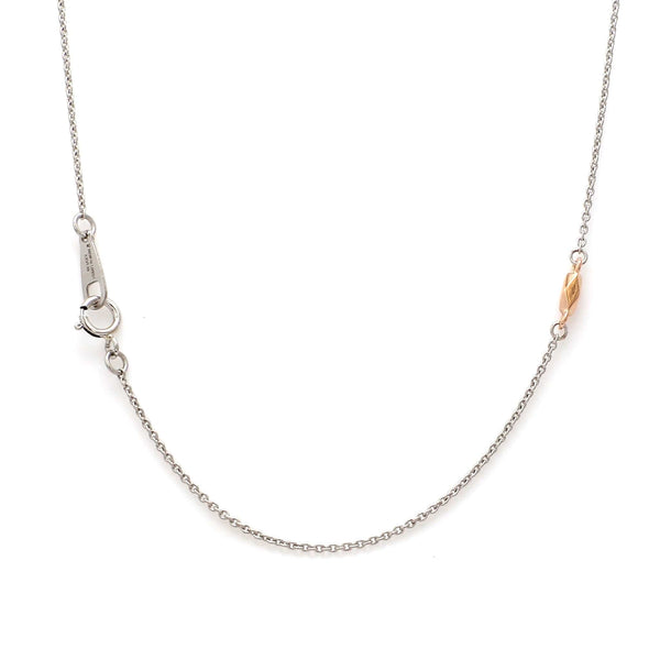 Jewelove™ Chains Platinum Chain with Rose Gold JL PT CH 860