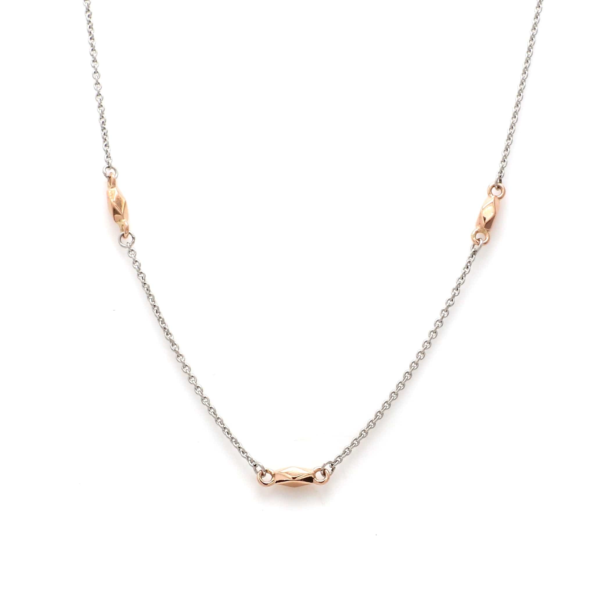 Rose Gold Platinum Chain Design Platinum And Rose Gold Mens Link
