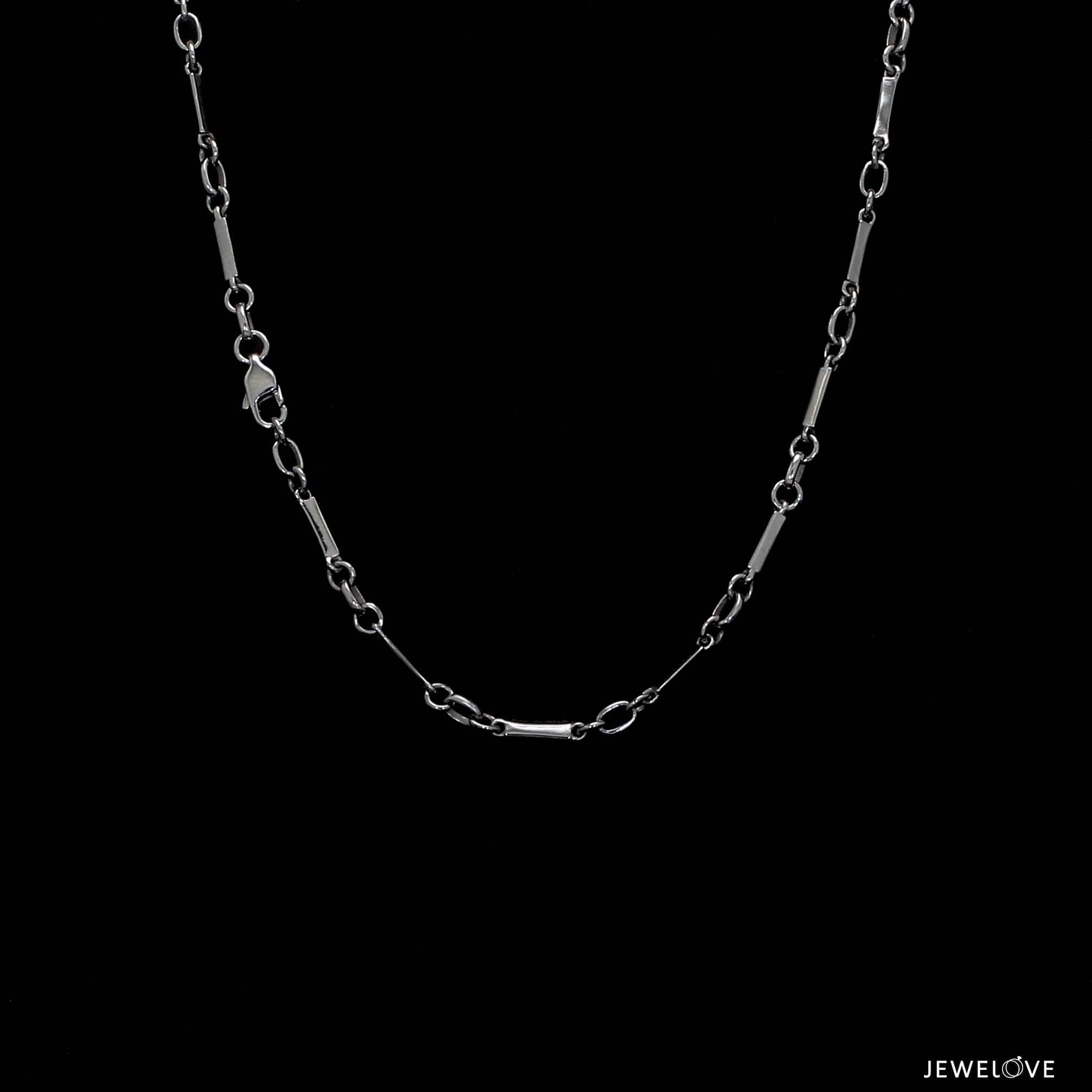 Jewelove™ Chains Platinum Chain with Round Loop JL PT CH 798