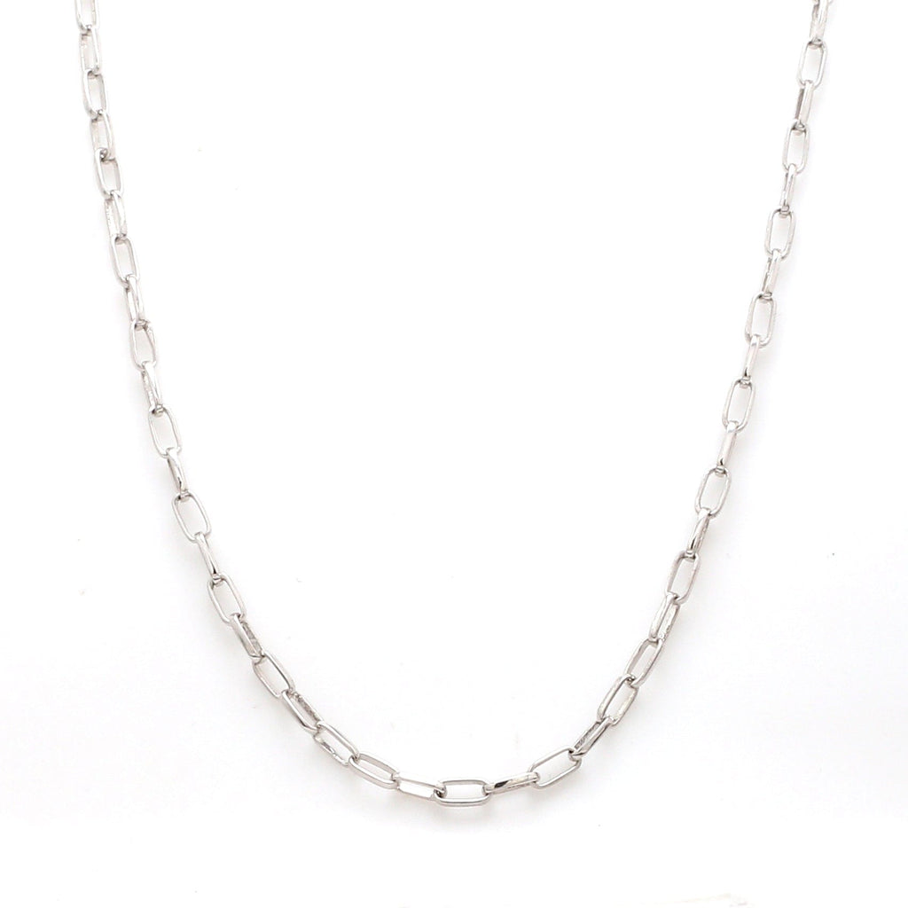 Jewelove™ Chains Platinum Chain with Simple Loops JL PT CH 806