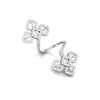 Jewelove™ Rings Platinum Cocktail Diamond Ring for Women JL PT R 002