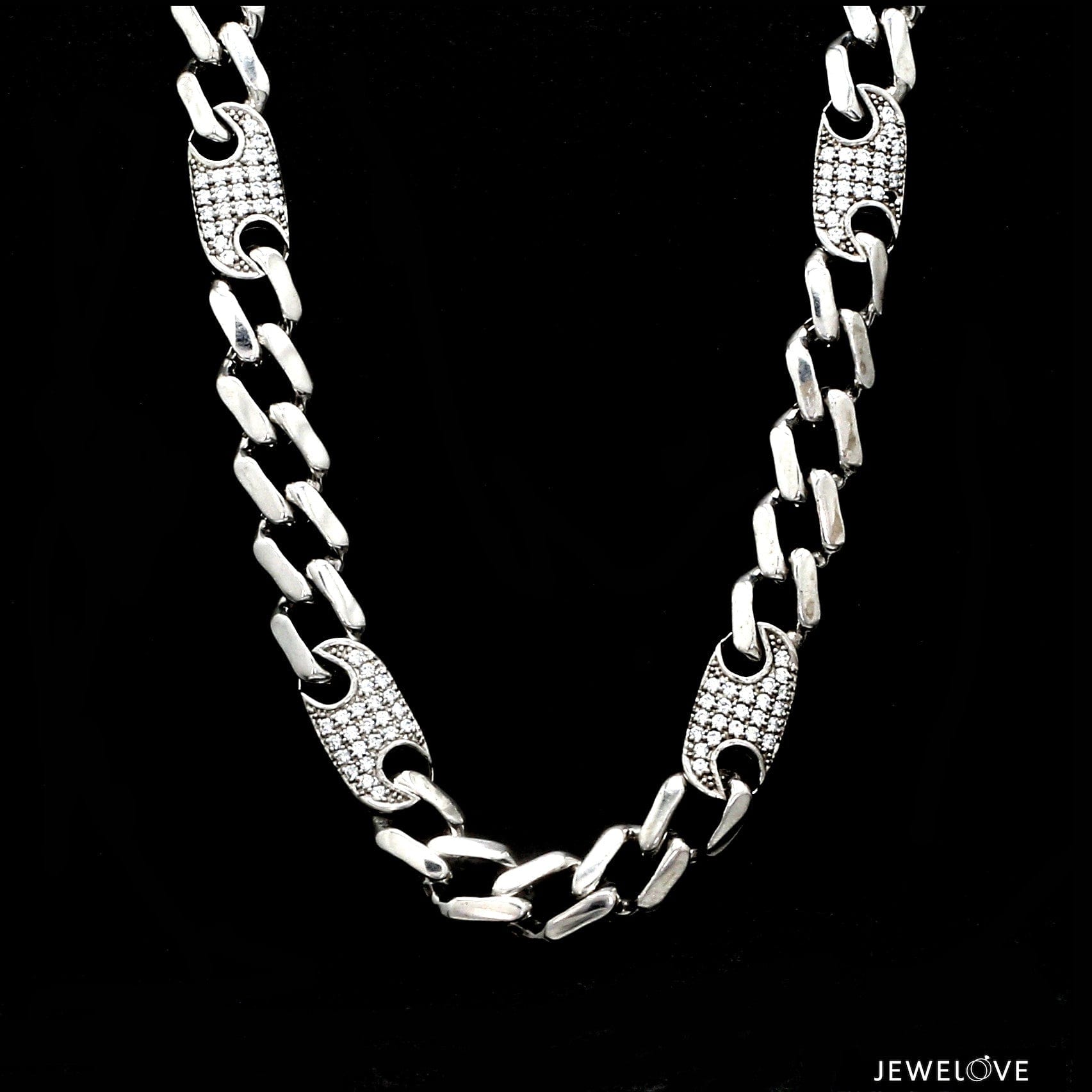 Platinum Diamond Chain for Men JL PT CH 1323 – Jewelove™
