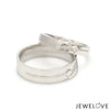 Jewelove™ Rings Platinum Diamond Couple Bands JL PT CB 134