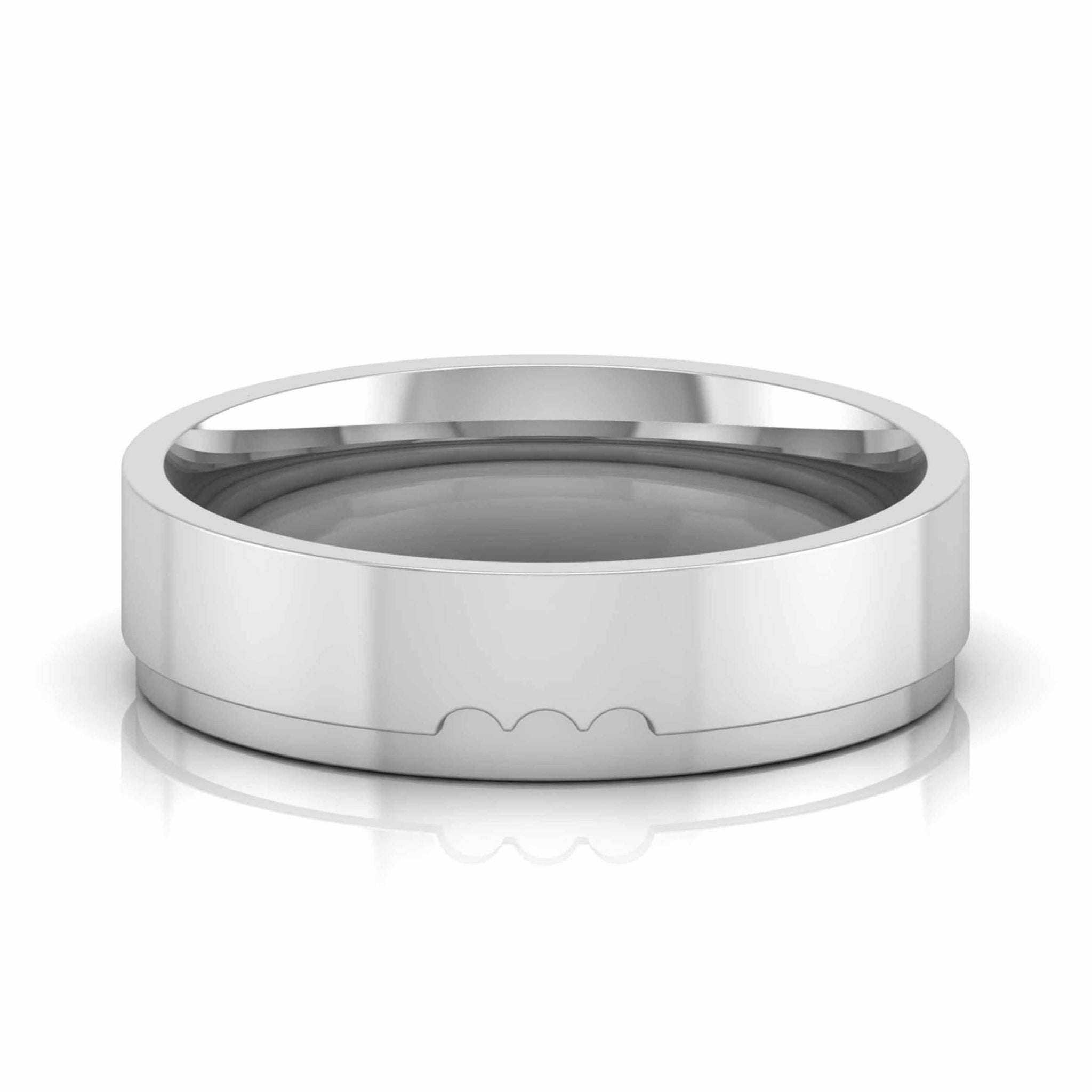 Jewelove™ Rings Platinum Diamond Couple Ring JL PT CB 131