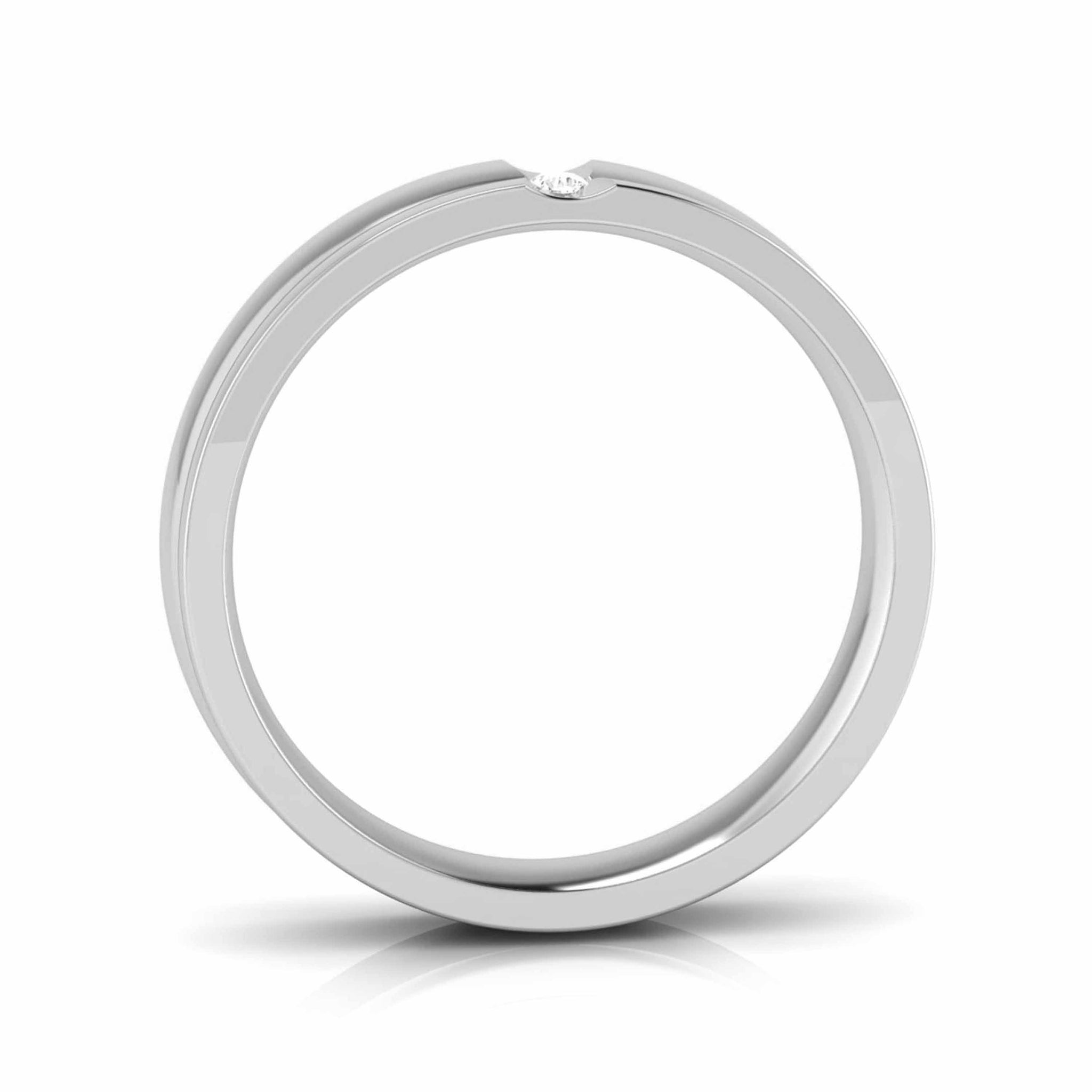 Jewelove™ Rings Platinum Diamond Couple Ring JL PT CB 36