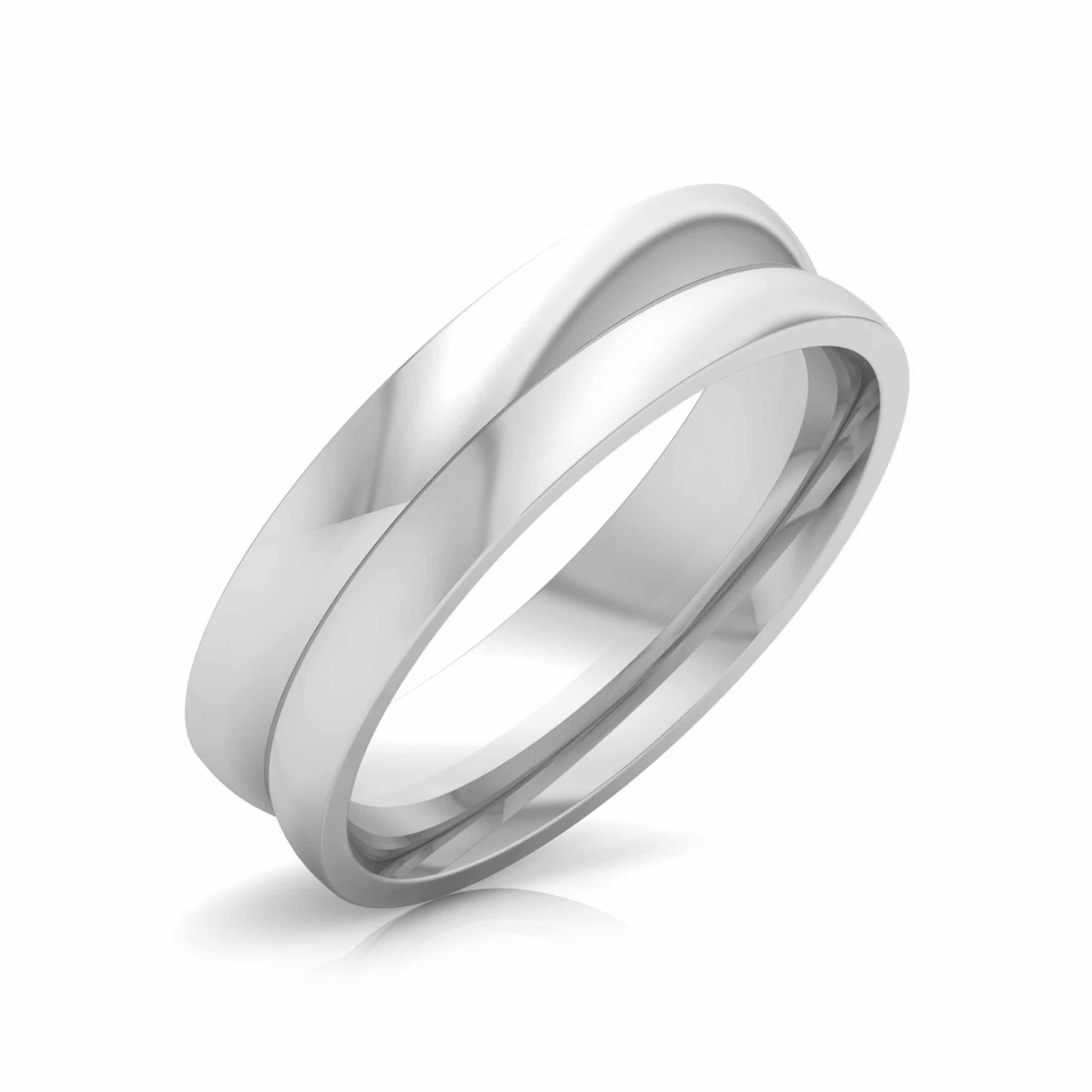 Mens Infinity 8mm Promise Ring