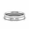 Jewelove™ Rings Women's Band only / SI IJ Platinum Diamond Couple Ring JL PT CB 36