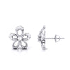 Jewelove™ Earrings Platinum Diamond Earrings for Women JL PT E B-1