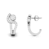 Jewelove™ Earrings Platinum & Diamond Earrings for Women JL PT E BL-04