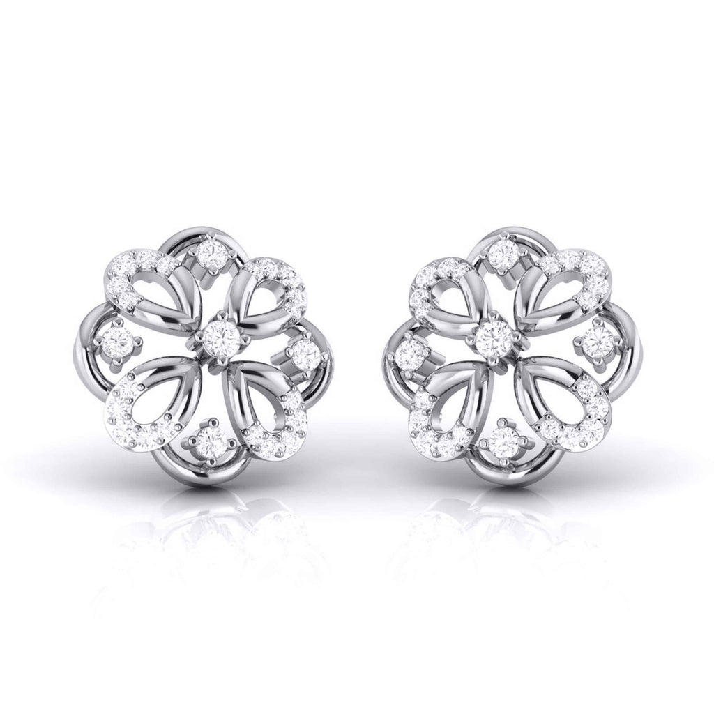 Jewelove™ Earrings Platinum Diamond Earrings JL PT E MST 18