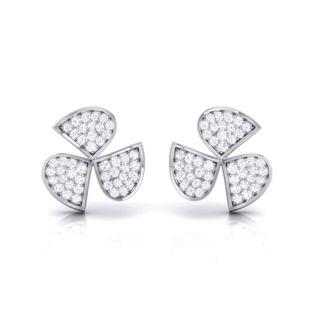 Jewelove™ Earrings Platinum Diamond Earrings JL PT E MST 34