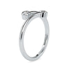 Jewelove™ Rings Platinum Diamond Engagement Ring for Women JL PT 0082