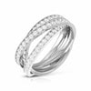 Jewelove™ Rings Platinum Diamond Engagement Ring for Women JL PT R-77
