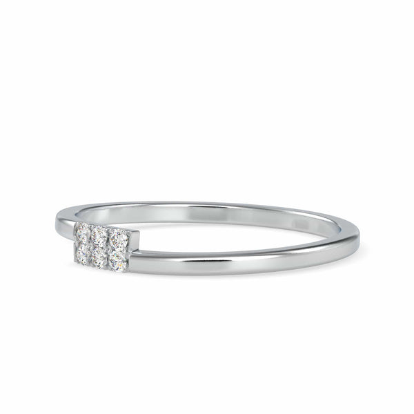 Jewelove™ Rings Platinum Diamond Engagement Ring JL PT 0623