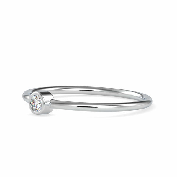 Jewelove™ Rings Platinum Diamond Engagement Ring JL PT 0634