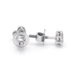 Jewelove™ Earrings Platinum & Diamond Heart Earrings JL PT E 168