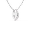 Jewelove™ Pendants Platinum Diamond Heart Pendant for Women JL PT P 1214