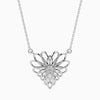 Jewelove™ Pendants SI IJ Platinum Diamond Heart  Pendant for Women JL PT P 18007
