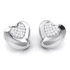 Jewelove™ Pendants & Earrings Platinum Diamond Heart Pendant Set JL PT P BT 38-B