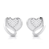 Jewelove™ Pendants & Earrings Earrings only Platinum Diamond Heart Pendant Set JL PT P BT 38-B