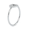 Jewelove™ Rings Platinum Diamond Heart Ring for Women JL PT 0696