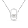 Jewelove™ Pendants Platinum Diamond Oval Shape Pendant for Women JL PT P 1203
