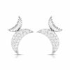 Jewelove™ Pendants & Earrings Earrings only Platinum Diamond Pendant & Earrings JL PT P BT 35-C