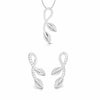 Jewelove™ Pendants & Earrings Pendant Set Platinum Diamond Pendant & Earrings Set JL PT P BT 37-C