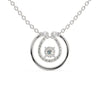 Jewelove™ Pendants SI IJ Platinum Diamond Pendant for Women JL PT P 1208