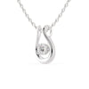 Jewelove™ Pendants Platinum Diamond Pendant for Women JL PT P 1210