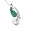 Jewelove™ Pendants Platinum Diamond Pendant for Women JL PT P NL8600