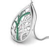 Jewelove™ Pendants Platinum Diamond Pendant for Women JL PT P NL8606