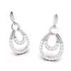 Jewelove™ Pendants & Earrings Platinum Diamond Pendant Set for Women JL PT P BT 76-A