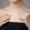 Jewelove™ Pendants & Earrings Platinum Diamond Pendant Set for Women JL PT P BT 76-A