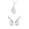 Jewelove™ Pendants & Earrings Pendant Set Platinum Diamond Pendant Set JL PT P BT 39-H