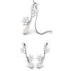 Jewelove™ Pendants & Earrings Pendant Set Platinum Diamond Pendant Set JL PT P BT 75-E