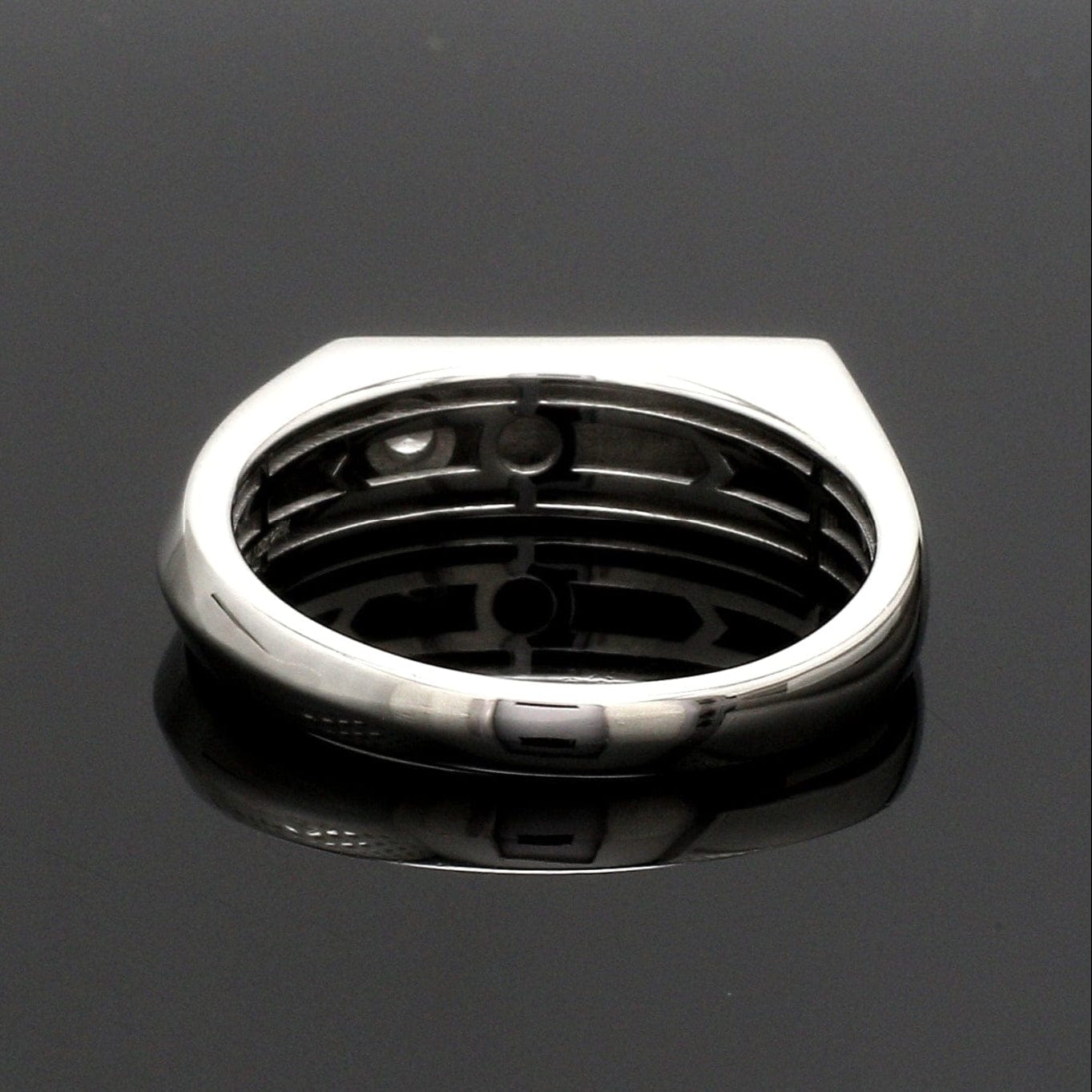 Jewelove™ Rings Platinum Diamond Ring for Men JL PT 1353