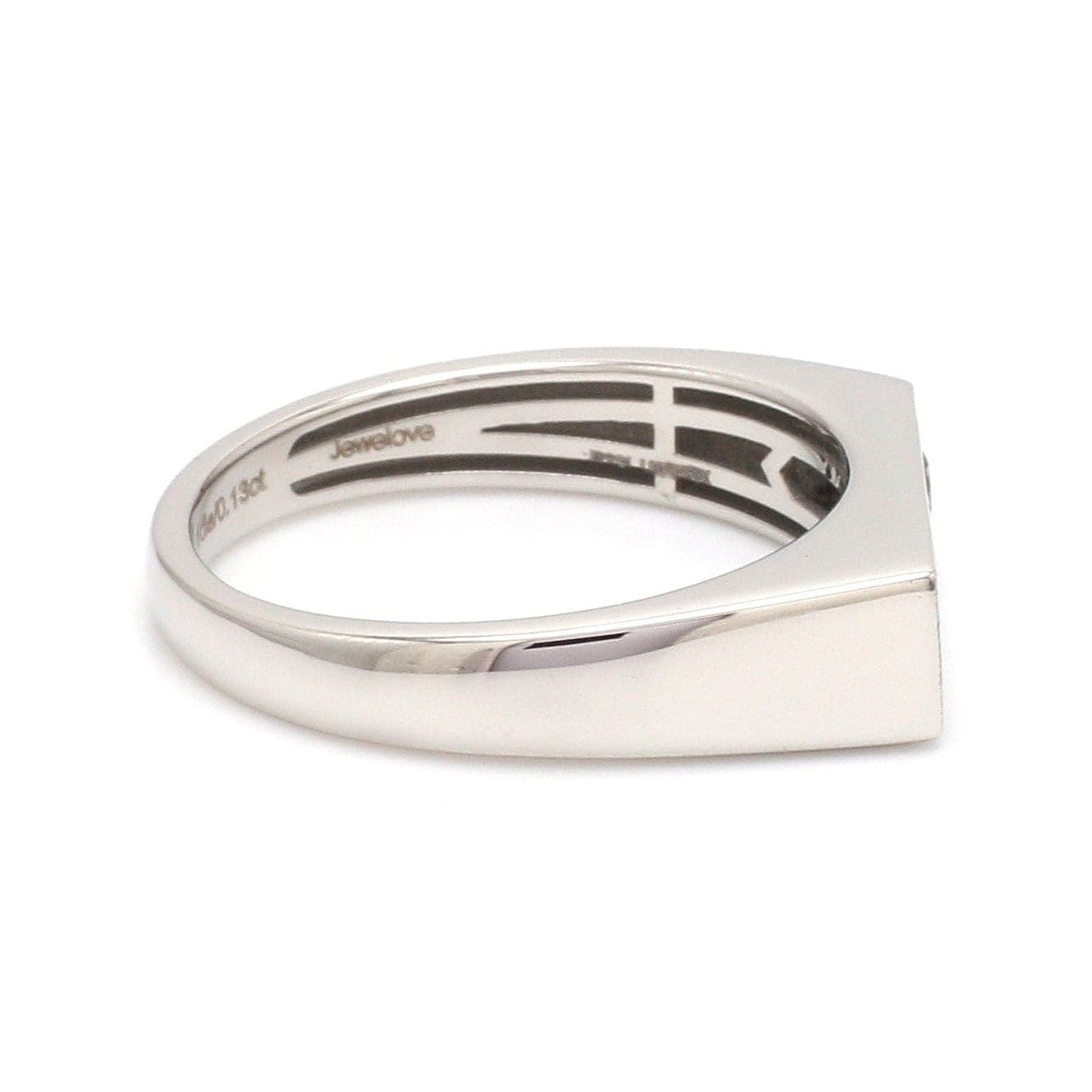 Jewelove™ Rings Platinum Diamond Ring for Men JL PT 1353