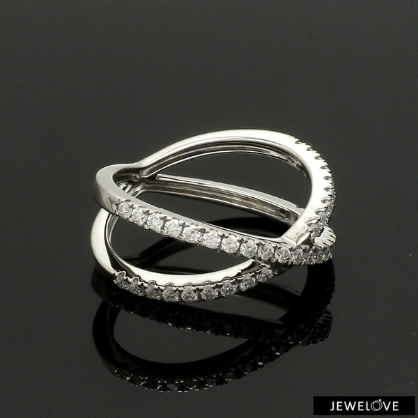 Jewelove™ Rings Platinum Diamond Ring for Women JL PT 1314