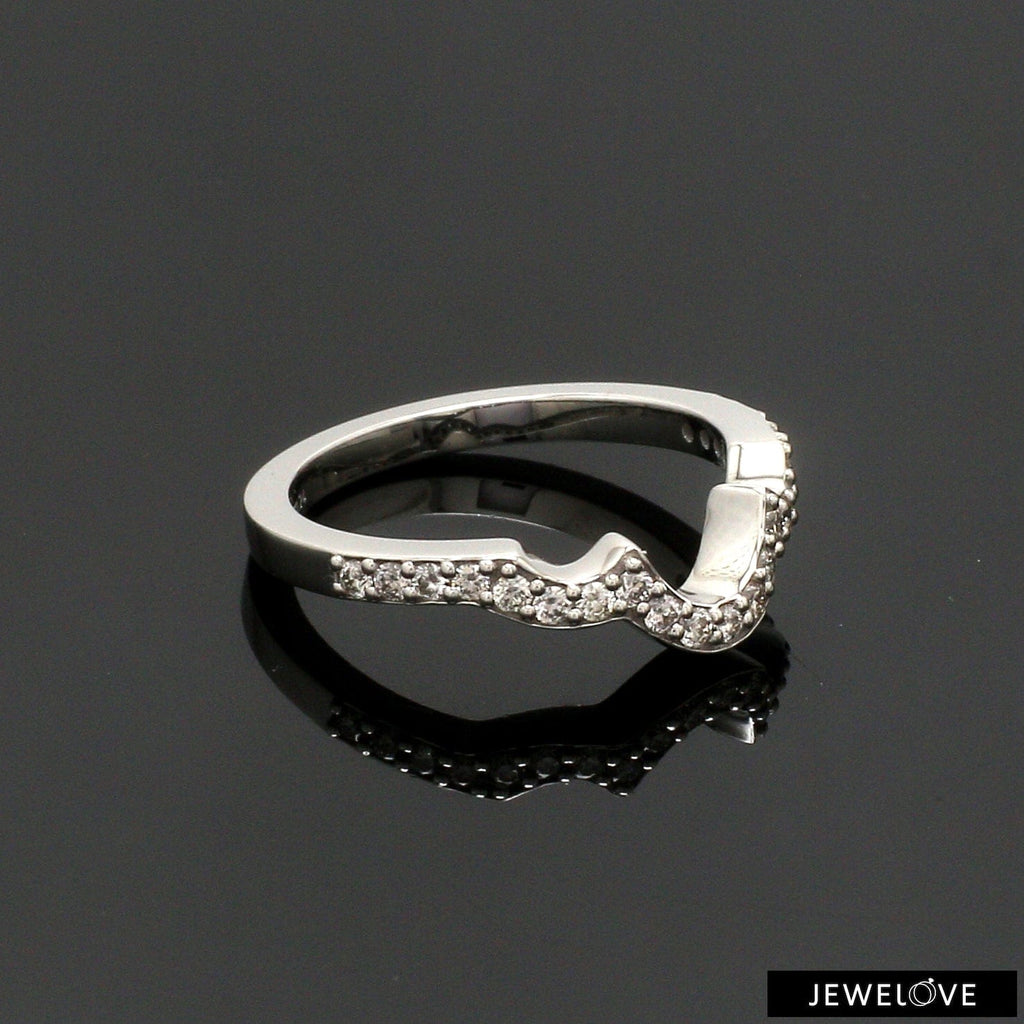 Jewelove™ Rings Platinum Diamond Ring for Women JL PT 1368
