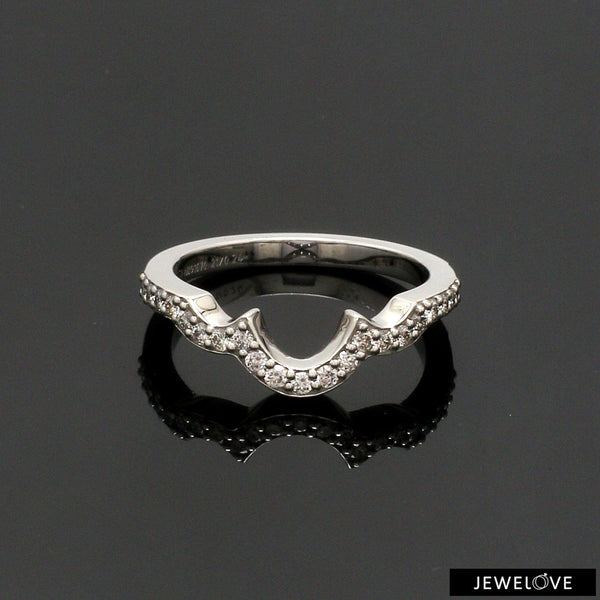 Jewelove™ Rings Platinum Diamond Ring for Women JL PT 1368