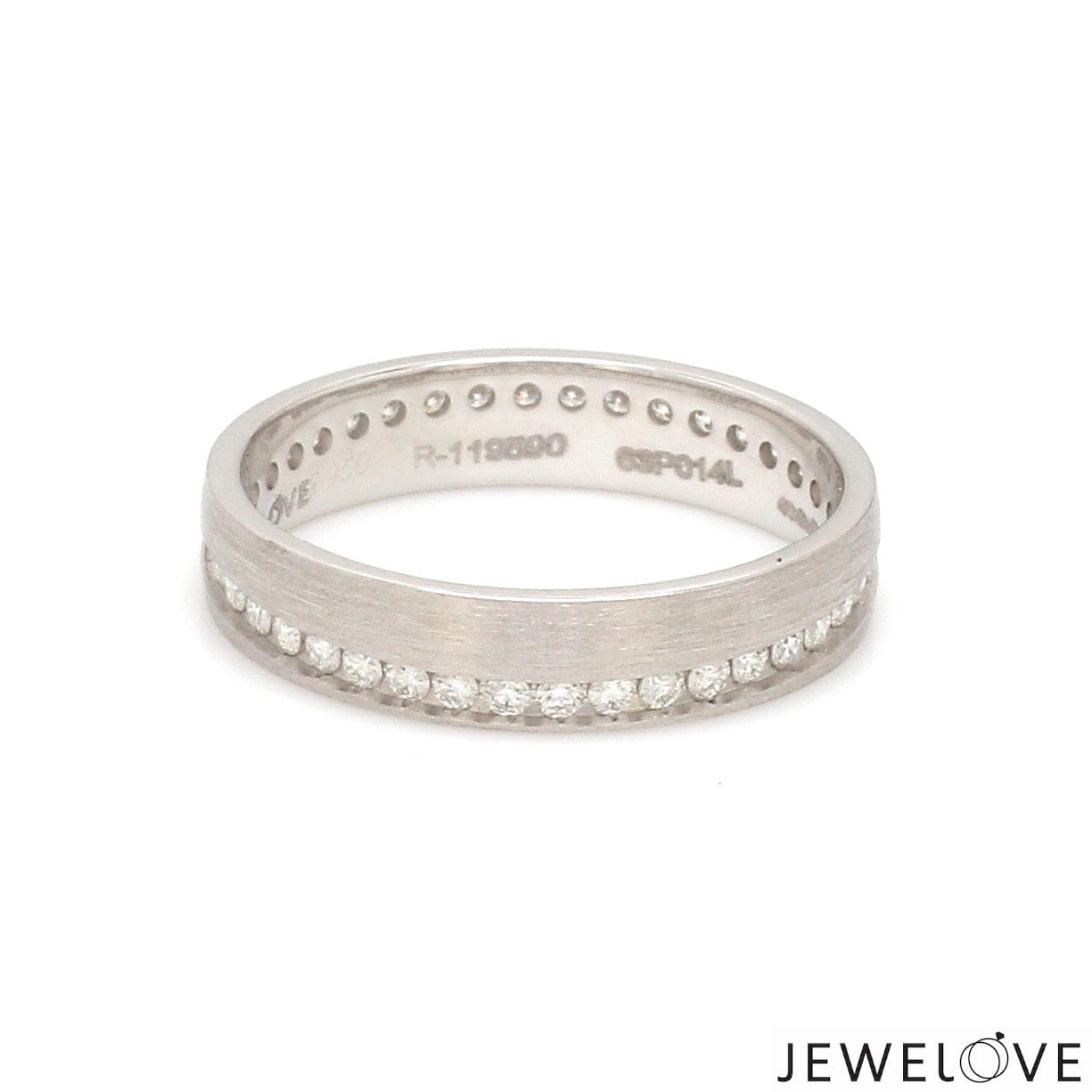 Jewelove™ Rings Platinum Diamond Ring for Women JL PT 1416