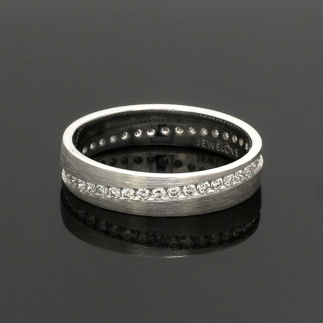 Jewelove™ Rings Platinum Diamond Ring for Women JL PT 1416