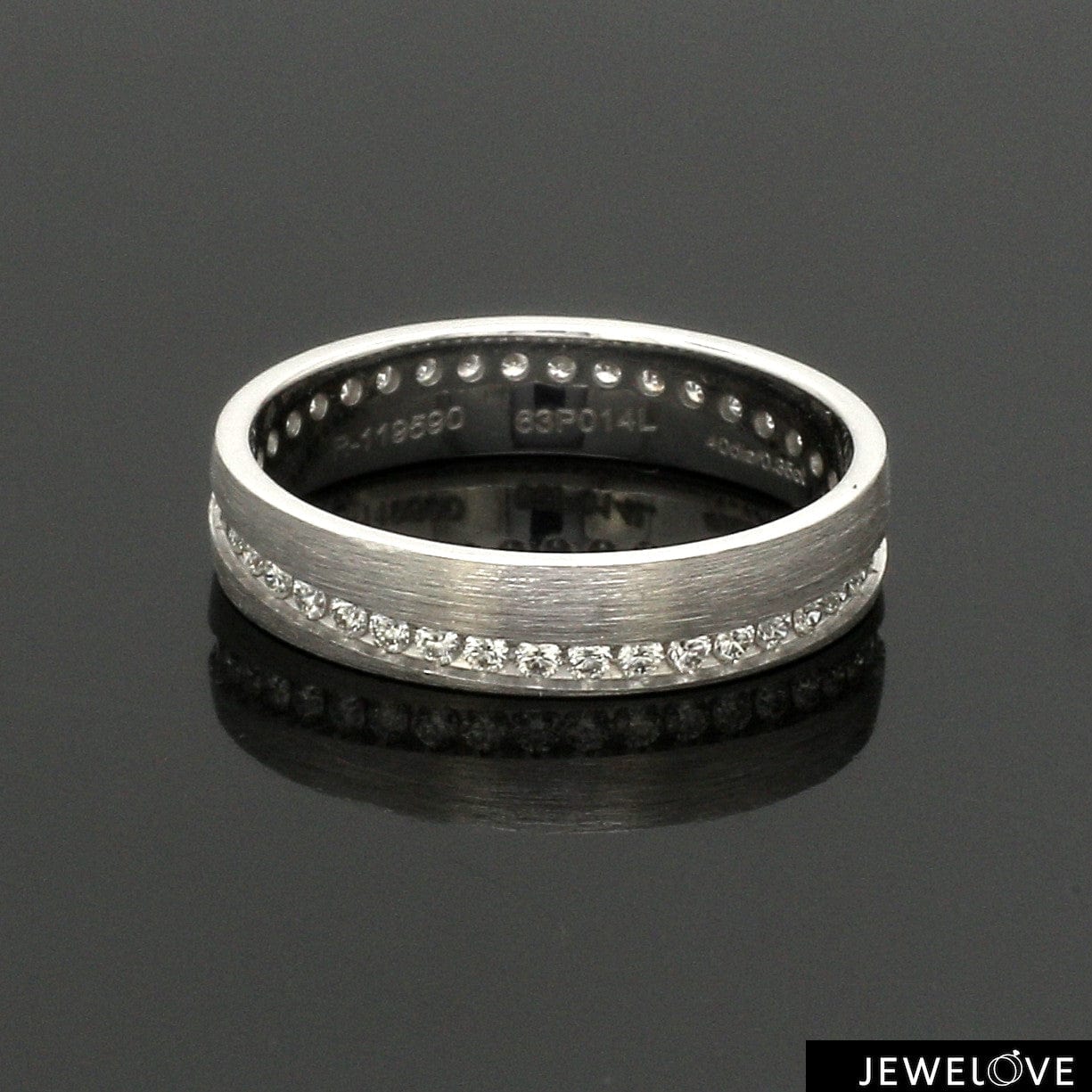 Jewelove™ Rings Platinum Diamond Ring for Women JL PT 1416