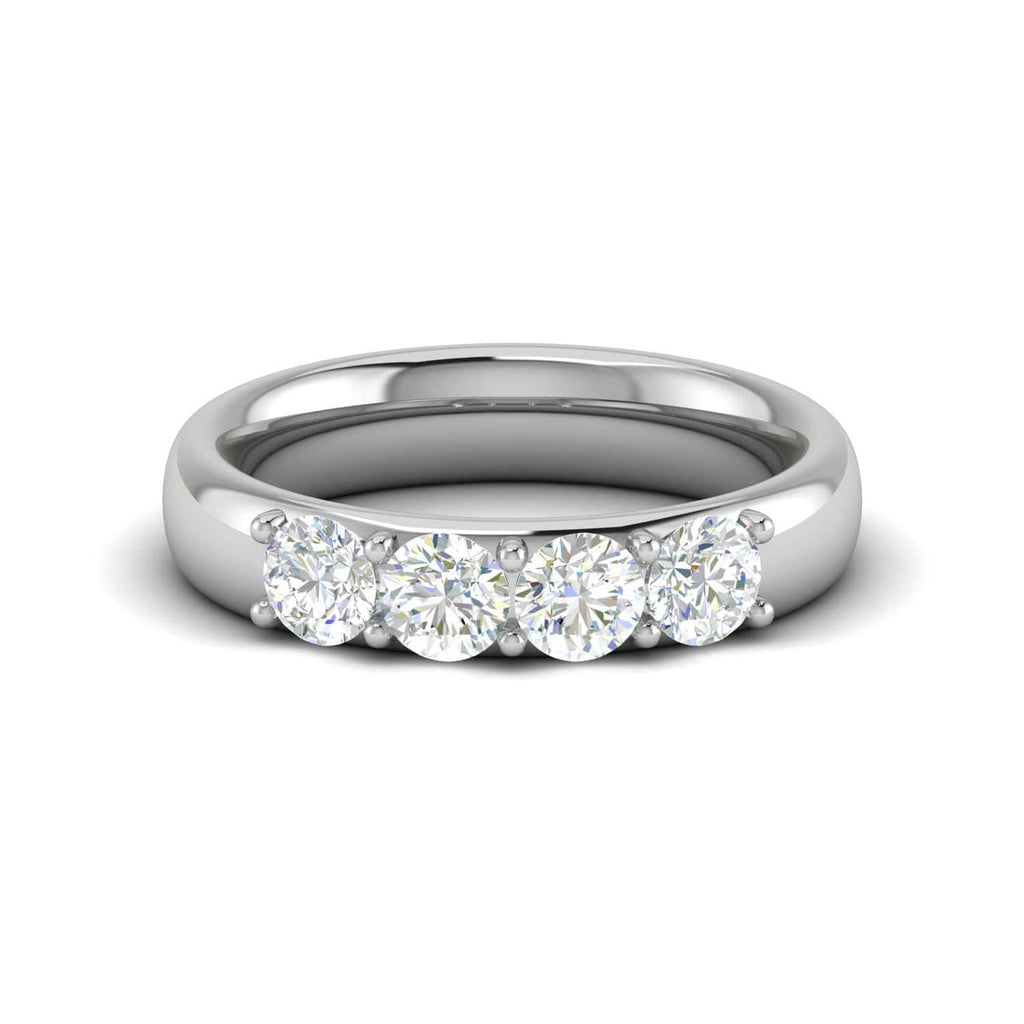 Jewelove™ Rings SI IJ Platinum Diamond Ring for Women JL PT 51591